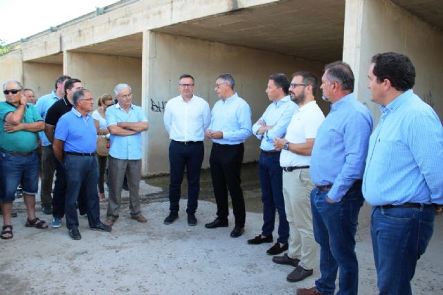 El presidente de la CHS visita las ramblas de Lorca, Mazarrón y Los Alcázares - 1, Foto 1