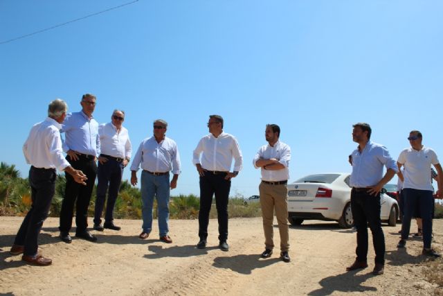 El presidente de la CHS visita las ramblas de Lorca, Mazarrón y Los Alcázares - 2, Foto 2
