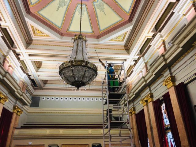 El Salón de Plenos se prepara para su ejercicio tras las vacaciones de verano - 2, Foto 2