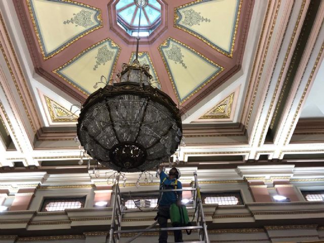 El Salón de Plenos se prepara para su ejercicio tras las vacaciones de verano - 3, Foto 3
