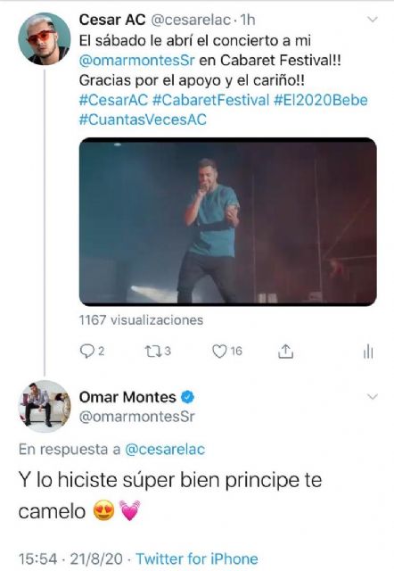 Cesar AC abre el concierto de Omar Montes en Cabaret Festival - 1, Foto 1