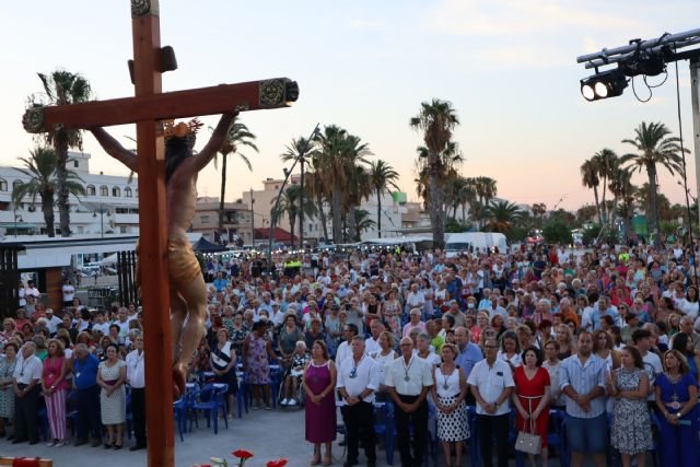 Multitudinaria misa en honor al Cristo del Mar Menor 2022 - 1, Foto 1
