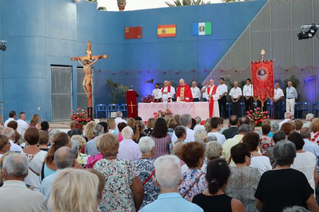 Multitudinaria misa en honor al Cristo del Mar Menor 2022 - 2, Foto 2