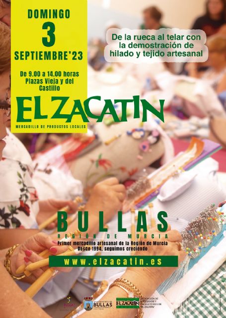 El próximo mercadillo 'El Zacatín' dedica su actividad central al hilado y al tejido artesanal - 1, Foto 1