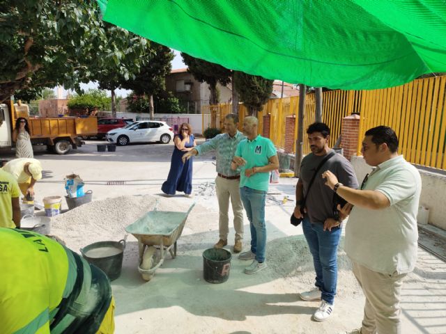 El CEIP Francisco Sánchez Matas de Aljucer contará con una renovada rampa de acceso para garantizar la accesibilidad - 1, Foto 1