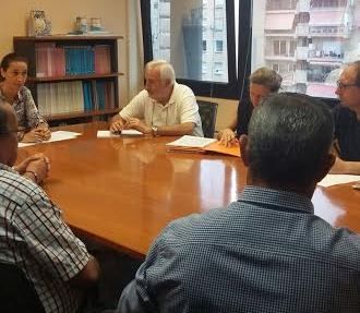 El concejal de Ganadería acompaña a las ADS del porcino, ovino y caprino en su reunión con la directora general de Ordenación del Territorio, Foto 1