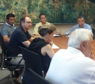 El concejal de Ganadería acompaña a las ADS del porcino, ovino y caprino en su reunión con la directora general de Ordenación del Territorio, Foto 2