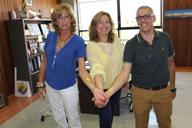 San Pedro del Pinatar se suma a la campaña Enciende la esperanza. Enciéndelo en Oro - 4, Foto 4