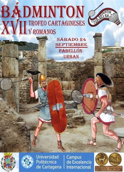 El Trofeo Cartagineses y Romanos de Bádminton reunirá a 93 deportistas de toda la geografía española - 3, Foto 3
