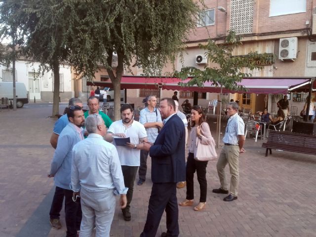 José Guillén visita distintos espacios verdes en la pedanía murciana de La Alberca - 1, Foto 1