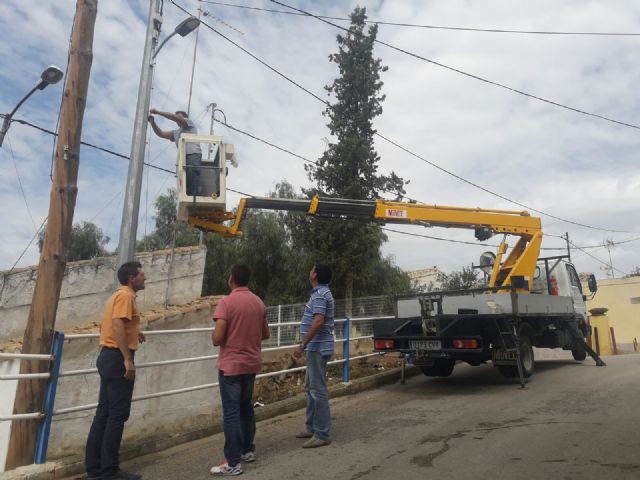 Renovado el alumbrado público del núcleo rural del Cabezo - 1, Foto 1