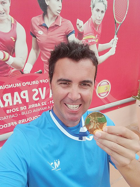 El totanero Pedro Cánovas, campeón de Europa Senior +35 por segundo año consecutivo con el Murcia Club de Tenis - 5, Foto 5