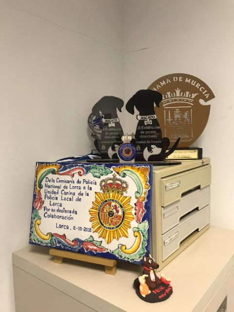 La Policía Local de Lorca despide con cariño a Dody, uno de los perros fundadores de la Unidad Canina del municipio - 1, Foto 1