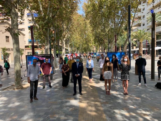 Alfonso X acoge ´Luz de sonido´ la primera exposición artística en la vía pública que se puede ver y oír - 2, Foto 2