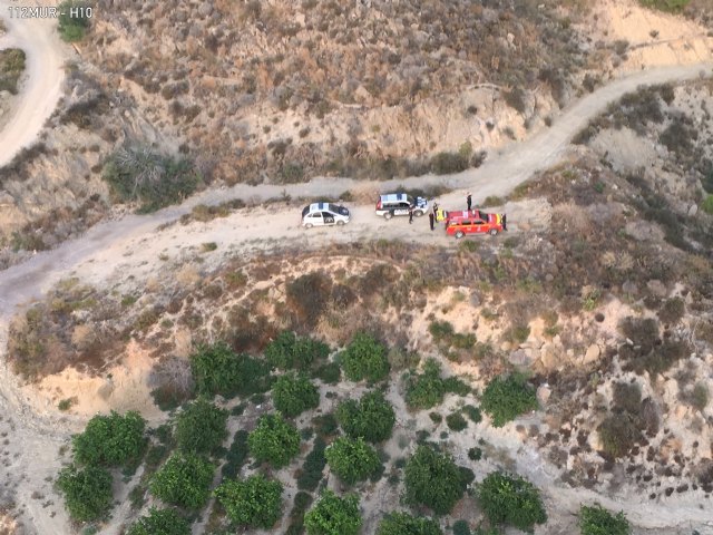 Rescatan a un senderista en la sierra del Bojal - 1, Foto 1