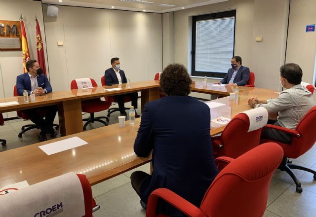 ASECOM lleva a CROEM sus reivindicaciones para cambiar el trazado de la salida a Alguazas del futuro Arco Noroeste - 1, Foto 1