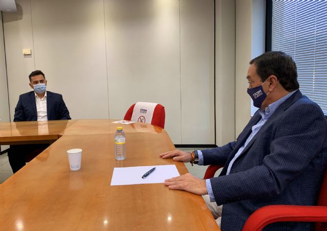 ASECOM lleva a CROEM sus reivindicaciones para cambiar el trazado de la salida a Alguazas del futuro Arco Noroeste - 3, Foto 3