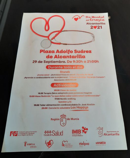 Alcantarilla acoge una jornada sobre hábitos saludables para conmemorar el Día Mundial del Corazón - 4, Foto 4