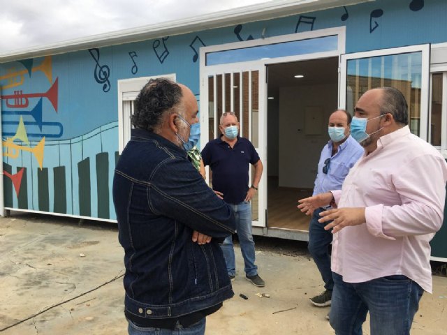 Las nuevas instalaciones de la Unión Musical Cartagonova, casi finalizadas para el inicio del curso - 1, Foto 1