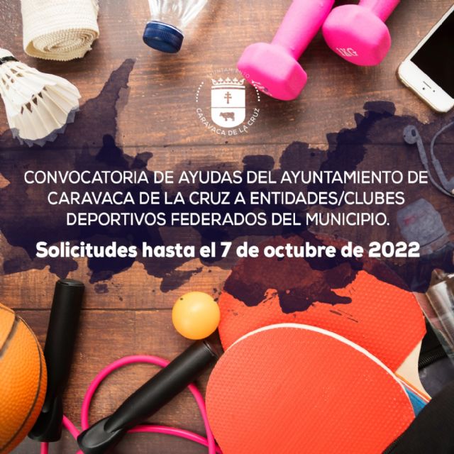 El Ayuntamiento de Caravaca convoca ayudas dirigidas a entidades y clubes deportivos del municipio - 1, Foto 1