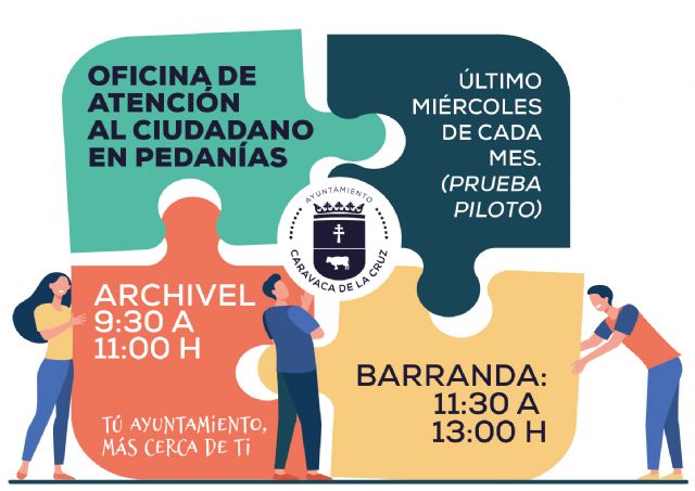 El Ayuntamiento de Caravaca pone en marcha un proyecto piloto que acerca la Oficina de Atención al Ciudadano a pedanías - 3, Foto 3