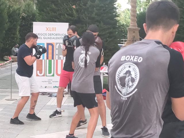 Del ring a la calle, los JDG acogen la exhibición de boxeo - 1, Foto 1