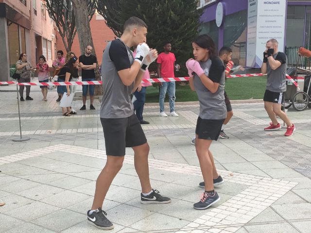 Del ring a la calle, los JDG acogen la exhibición de boxeo - 2, Foto 2
