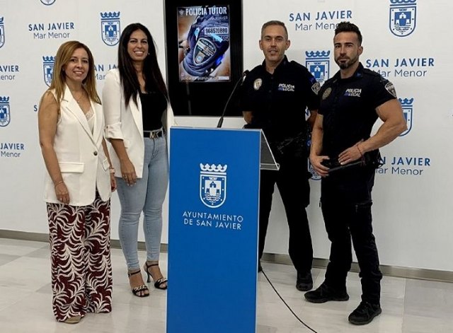 La Policía Local de San Javier destina dos agentes con plena disponibilidad a la Unidad de Policía Tutor - 1, Foto 1