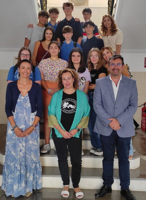 El alcalde recibe a los Erasmus alemanes que visitan el Colegio Madre del Divino Pastor - 1, Foto 1