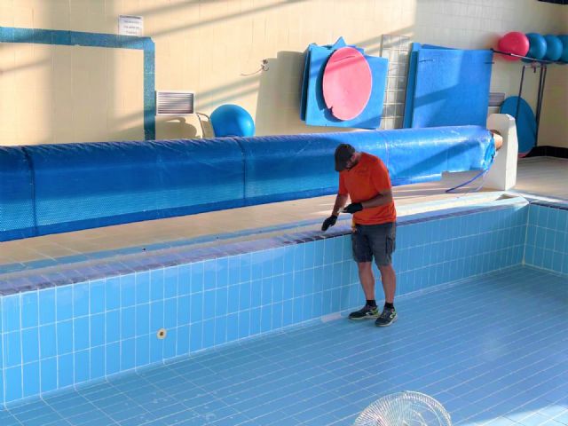 Las piscinas cubiertas de Puerto Lumbreras se adecúan a la nueva normativa sanitaria estatal de control de legionelosis - 1, Foto 1