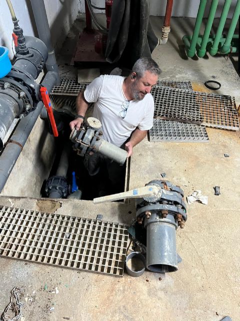 Las piscinas cubiertas de Puerto Lumbreras se adecúan a la nueva normativa sanitaria estatal de control de legionelosis - 2, Foto 2