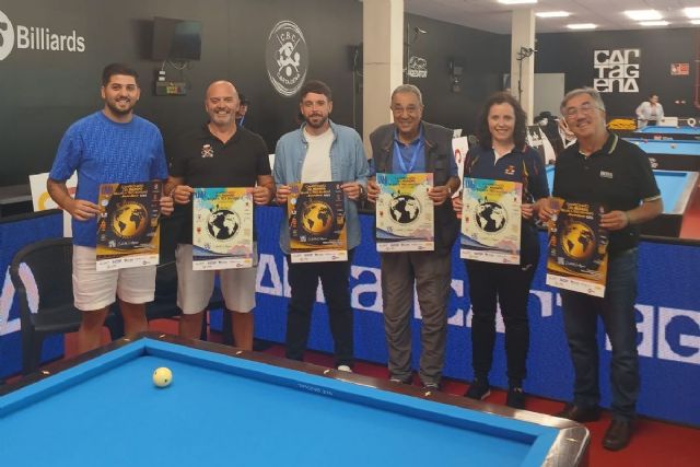 Arranca el Campeonato del Mundo de Billar a tres bandas en el Palacio de Deportes de Cartagena - 1, Foto 1