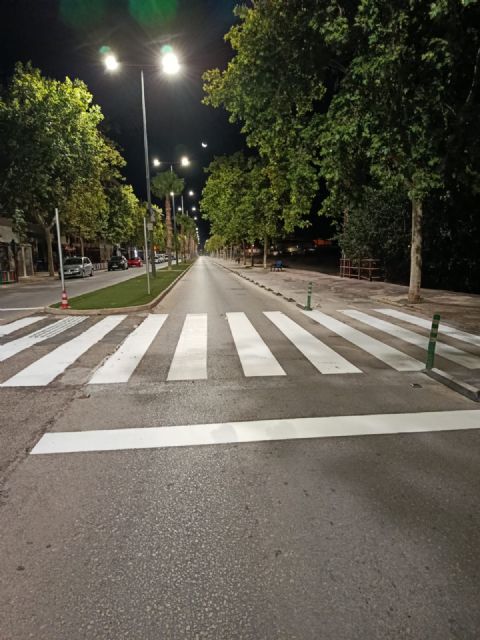 Servicios está llevando a cabo trabajos de repintado en pasos de peatones de varias avenidas - 2, Foto 2