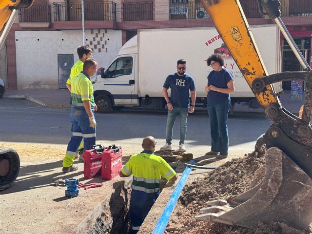 El Ayuntamiento de Puerto Lumbreras inicia la renovación de la red de abastecimiento de agua potable de la calle San Francisco - 2, Foto 2
