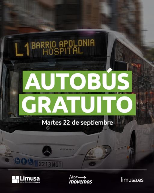 El autobús urbano de Lorca será gratuito este martes, 22 de septiembre, con motivo del 'Día sin Coches' - 3, Foto 3