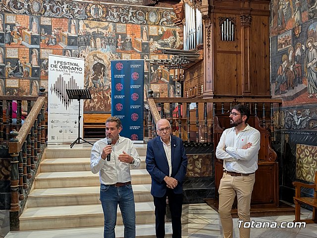 El Santuario de la Santa abre sus puertas a la reflexión y a la música en la segunda edición del Festival de Órgano de Totana - 4, Foto 4