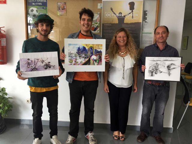 Ya se conocen los ganadores del segundo Concurso de Graffiti, enmarcado dentro de las actividades del Octubre Joven 2016 - 1, Foto 1