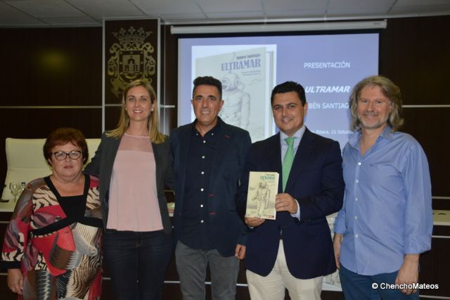 Las Bibliotecas públicas del Ayuntamiento de San Javier Presentaron Ultramar de escritor  Rubén Santiago - 4, Foto 4