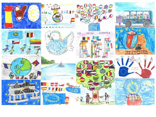 La Comunidad convoca el concurso de dibujo escolar 'Mi pueblo, Europa' para promover el conocimiento de la Unión Europea - 1, Foto 1