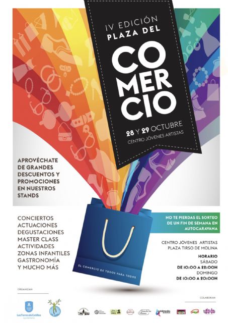 La' Plaza del Comercio' de Las Torres de Cotillas celebrará en el Centro de Jóvenes Artistas su cuarta edición - 1, Foto 1