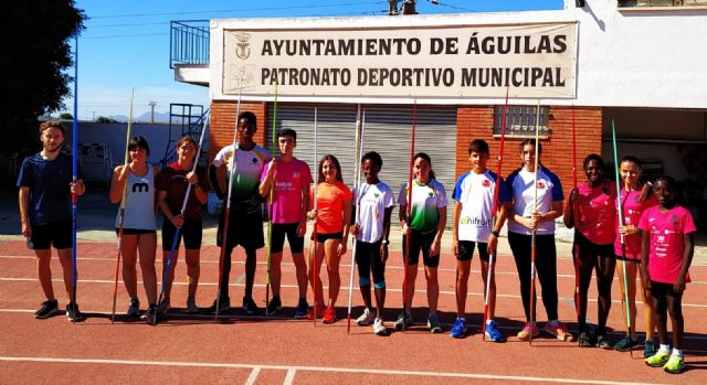 Los atletas del Club Atletismo Alhama presentes en el 
