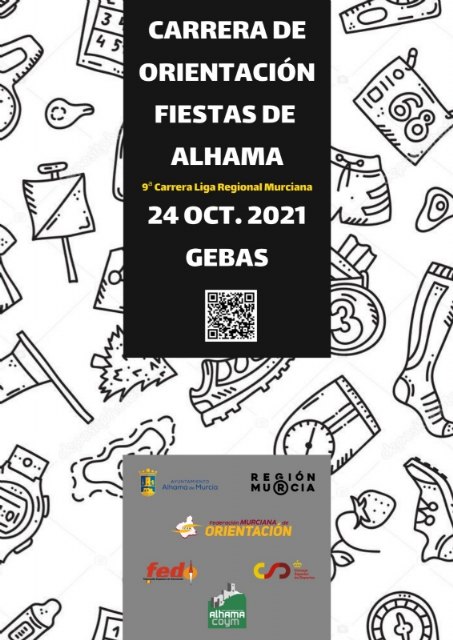 La Carrera de Orientacin Fiestas de Alhama congrega a casi 300 participantes este domingo en Gebas, Foto 1