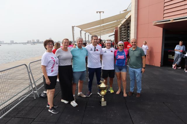 Palistas de 5 continentes participan en el Internacional de Dragon Boat en homenaje a Jan Collins celebrado en San Pedro del Pinatar - 4, Foto 4