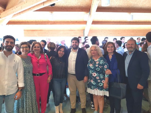 El PP de Las Torres de Cotillas, apoyando el acto de nombramiento de Noelia Arroyo como Presidenta de los Populares de Cartagena - 4, Foto 4