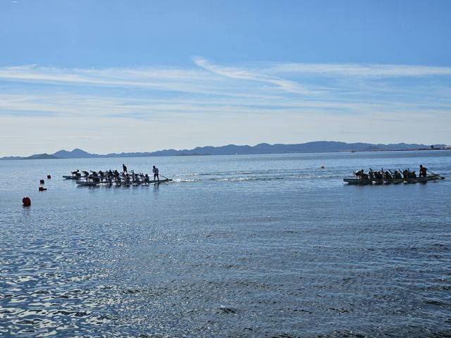 250 palistas participan en San Pedro del Pinatar en el International Dragon Boat en homenaje a Jan Collins - 1, Foto 1