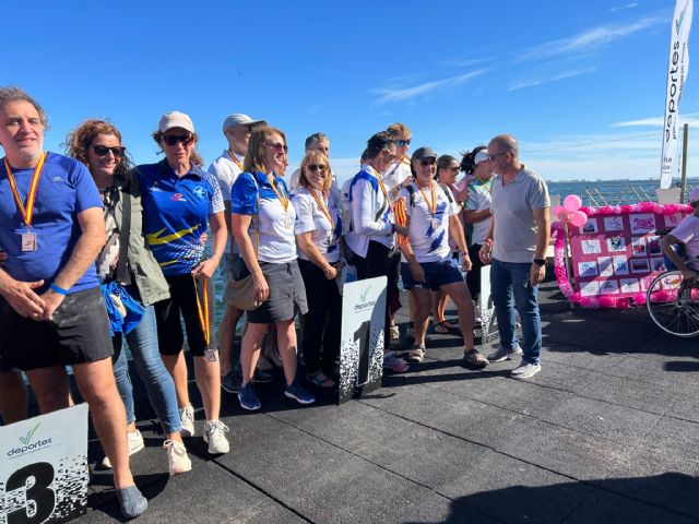 250 palistas participan en San Pedro del Pinatar en el International Dragon Boat en homenaje a Jan Collins - 3, Foto 3