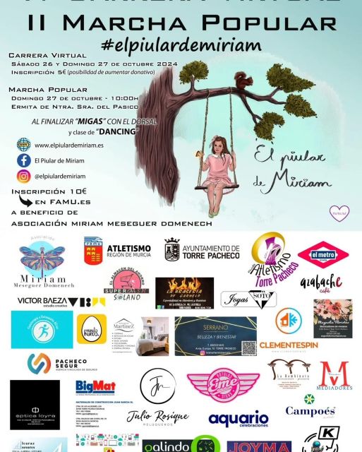 IV Carrera virtual y II Marcha Popular #elpiulardemiriam - 1, Foto 1