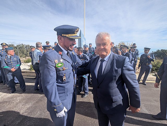 El comandante José Enrique Mateo asume el mando del Escuadrón de Vigilancia Aérea nº 13 en Sierra Espuña - 4, Foto 4