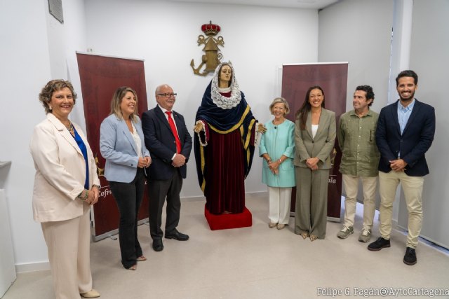 La restauración de la Virgen del Primer Dolor se prolongará durante tres meses en el Centro Regional de Restauración - 1, Foto 1