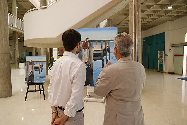 Angel Mateo Charris firma el cartel oficial del 54 Festival Internacional de Cine de Cartagena - 1, Foto 1